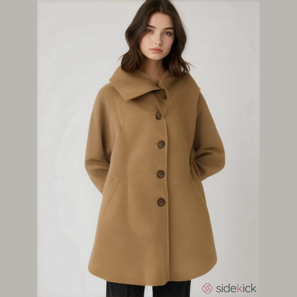 Marisfrolg Wool Coat , Size 36, Camel